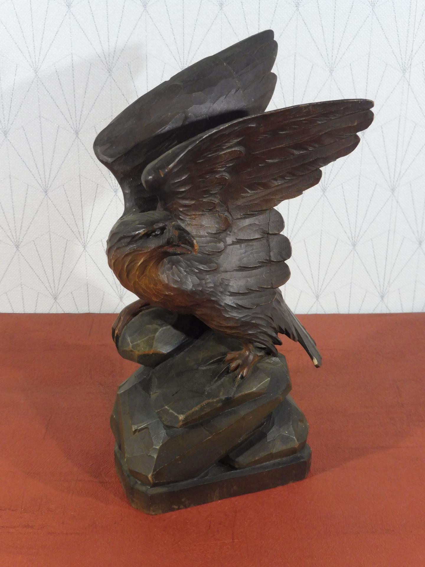 Sculpture aigle Forêt noire